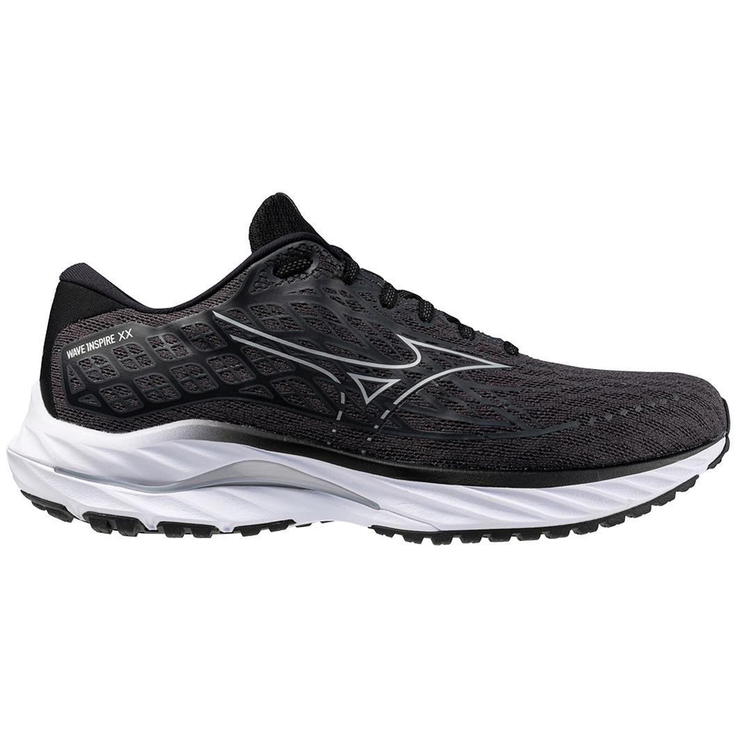 Mizuno Men s Wave Inspire 20 9 Ebony White